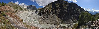 P022115: Panoramafoto Fieschergletscher (Stand 9.2018)