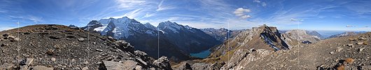 P022591: 360° Gipfelpanorama Bundstock