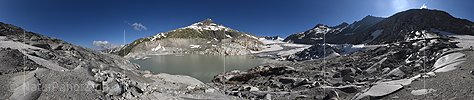 P023138: Panorama photo Rhone glacier (as at 7.2019)