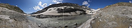P023219: 360° Panoramafoto Oberaargletscher (Stand 7.2019)