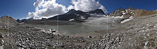 P023564: Panoramafoto Witenwasserengletscher (Stand 8.2019)