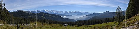 P025455: Alpenpanorama Berner Alpen von den Voralpen