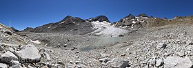 P025927: Panoramafoto Witenwasserengletscher (Stand 7.2022)