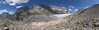 P026032: Panorama photo Kanderfirn (Date 8.2022)